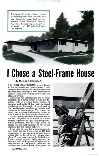 Illustration for article titled Buy Popular Mechanics' 1955 House of the Future For Only $1.8 Million